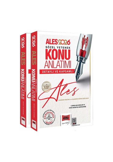 Yargı 2026 Ales Vıp Sayısal Sözel Yetenek Detaylı Ve Kapsamlı Konu Anlatımı 2 Cilt