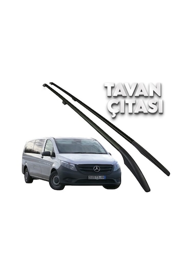 Vito Extra Uzun Şase Tavan Çıtası Siyah Renk 2015 2016 2017 2018 2019 2020 2021 2022 2023 2024