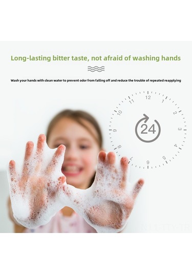 Dianziye Çocuk Tırnak Kesmeyi Engelleme Spreyi - Bitme Alışkanlığı Düzeltici, Tuzak Suyu, Taze Koku, 5ml + 5ml, Güvenli Formül