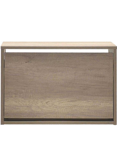 Step Oturaklı Ayakkabılık Açık Ceviz Tori 60x42x30 Cm Gxyxd