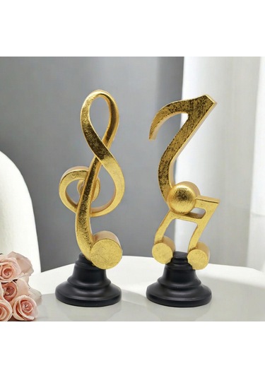 Homyl Müzik Notu Heykel Koleksiyon Masa Merkezi Giriş Yatak Odası S