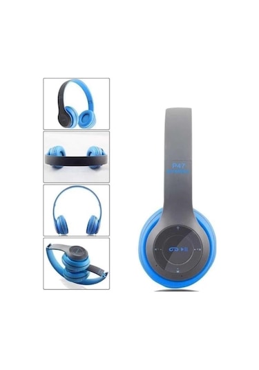 Blueinter P47 Bluetooth 5.0 Kulak Üstü Kulaklık