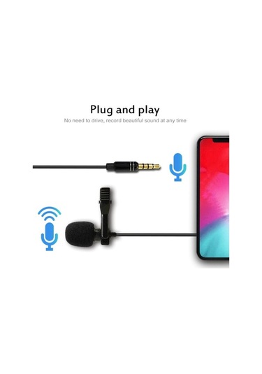 Wondernest Yaka Yaka Yaka Mm Mikrofonu Mikrofonu Mb-q01 Kondenser Klipsli 681100024a 3,5 Du