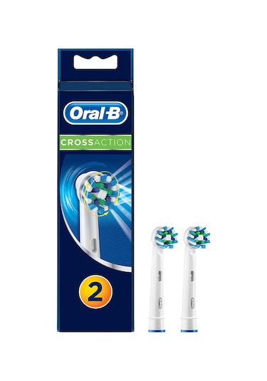 Oral-B Cross Action Şarjlı Diş Fırçası Yedek Başlığı 2'li
