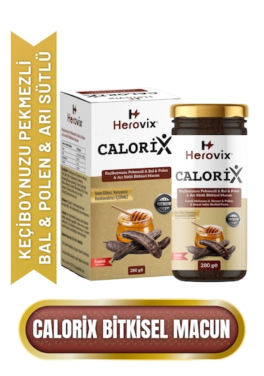 Calorix Keçiboynuzu Pekmezli & Bal & Polen Ve Arı Sütlü Bitkisel
