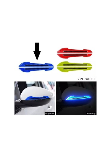 Yan Dikiz AynaSticker Led Sinyal Görünüm Araç Reflektör Sticker15.5x2cm
Sarı