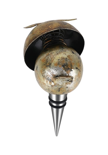 Jms Tooarts Baykuş Tıpa Şarap Şişesi Tıpa Demir Malzeme Hava Geçirmez Mühür Dekoratif Şampanya