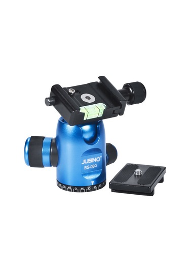 Jusino  Bs-08Q Tripod Kafası Mavi
