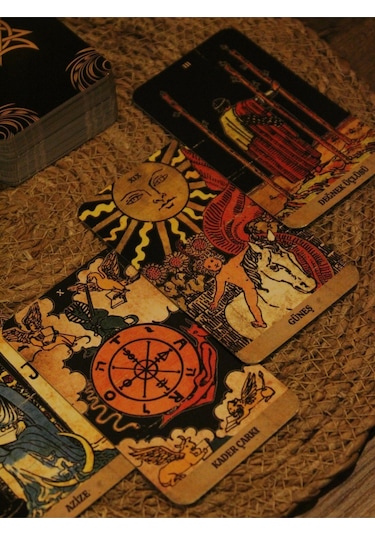 Vintage Tarot Destesi - 78 Kart