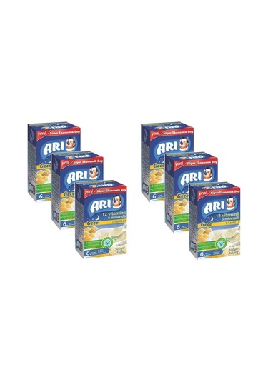 Arı Mama 7 Tahıllı 500G Gece 6 Lı Paket 6X500G