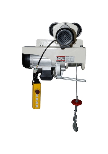 Shun Pa1200-4 Şaryolu 4 Hareketli Elektrikli Vinç Caraskal 600/1200 Kg