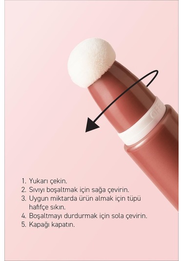 Alix Avien Yoğun Pigmentli E Vitaminli Mat Bitişli Kremsi Likit Allık - Liquid Blusher 05 Burnt Terracotta