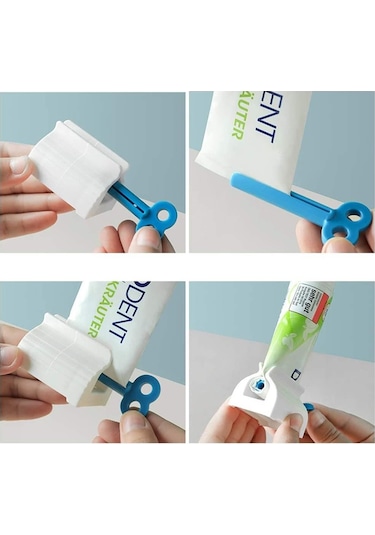 Diş Macunu Sıkacağı Çevirmeli Pratik Diş Macunu Sıkacağı 2 Li Diğer