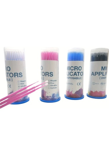 Willowhaven 1 Şişe 1.5mm 100 Adet Tek Kullanımlık Mikro Fırça Yemek Artığı Temizleyici Diş Arası Bakım