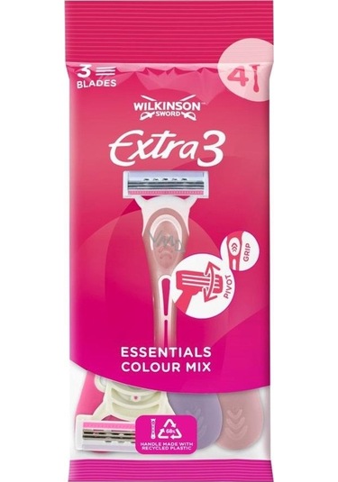 Wilkinson Extra 3 Beauty Kullan At Tıraş Bıçağı 4'lü