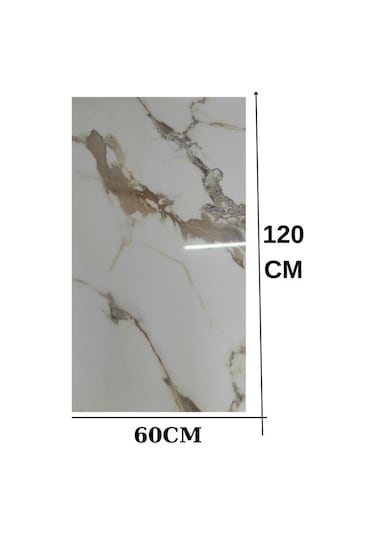 Alternatif Kaplama Uv Pvc Mermer Panel Elegant1 Adet 60x120cm Ev Ofis Otel Duvar Kaplama Paneli