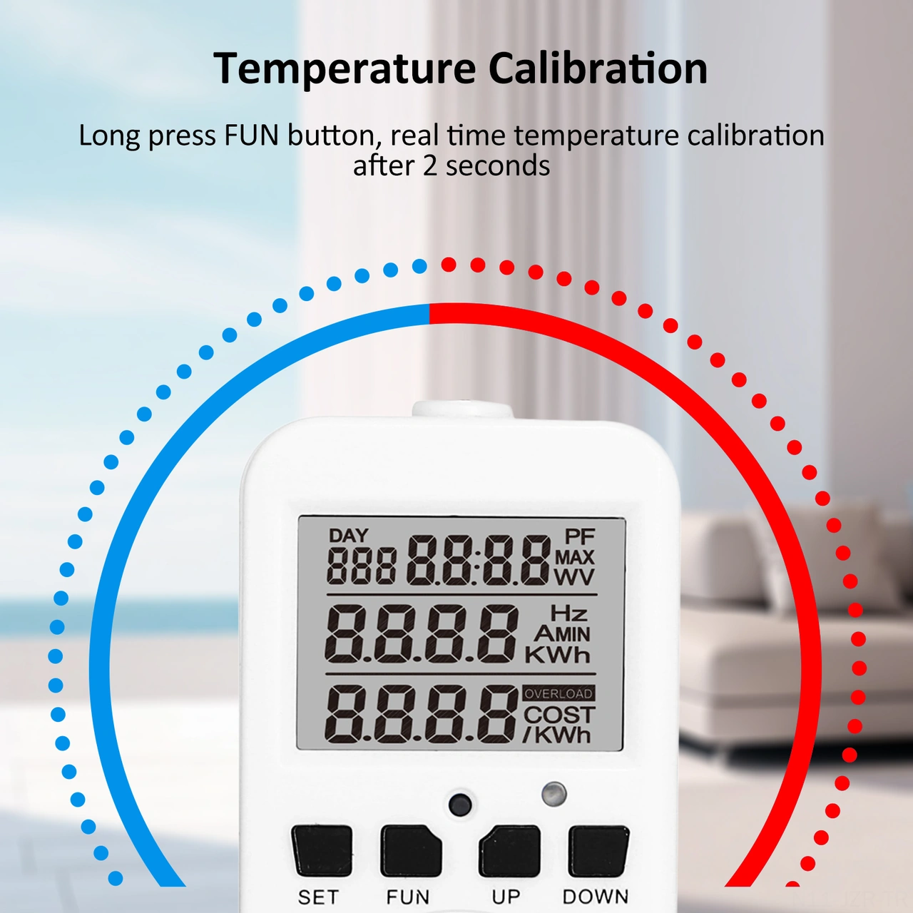 Geeroyoo Tc01 Sıcaklık Kontrol Cihazı 230v 16a, Akvaryum/pet/ısıtıcı İçin, Dış Sensörlü, Açma-kapatma Ayarı, Periyodik Zamanlama, Beyaz Avrupa Standartı