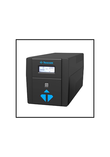 Tescom Leoap 1000va Line Interactive Ups 900020312 2x7a Akü