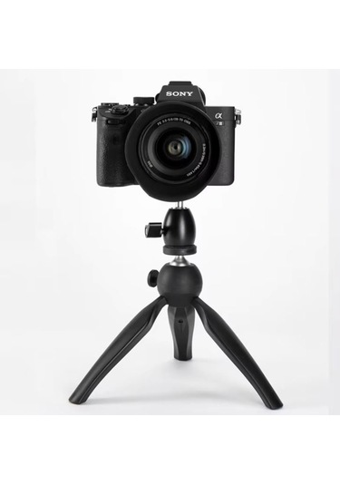 Ayex Ax-bh01 Mini Top Başlı Tripod Kafası Stabil Ve Esnek Açı Ayarlı Ball Head