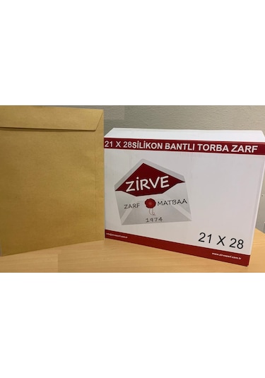 Torba Zarf 21x28 100 Gram I.kraft Silikonlu 500 Adet