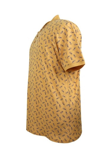 Erkek Büyük Beden 143 Kilo İçin Uygun Polo Yaka Pike Tişört 001