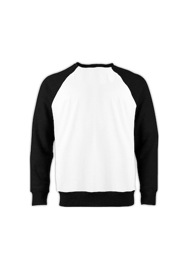 Machine Head Of Kingdom and Crown Siyah Sweatshirt Beyaz