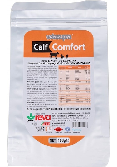 Comfort Yem ve Süt Verim Artırıcı Toz Form Yem Katkı