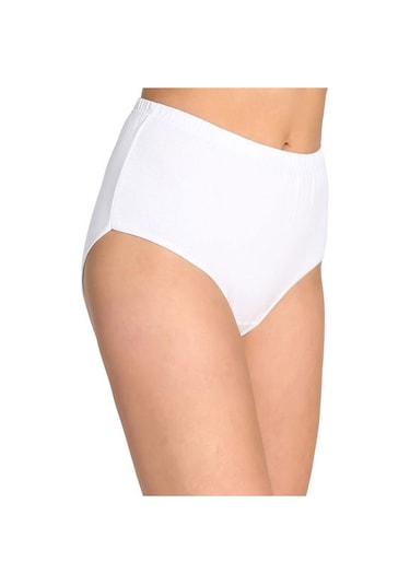 Tutku 6 Adet Pamuk Yüksek Bel Bato Kadın Külot