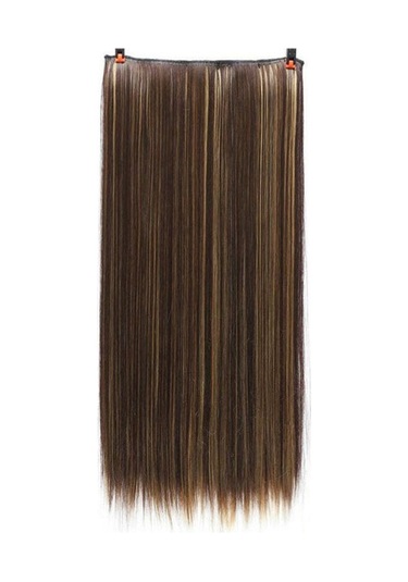 Mufunye Doğal Görünümlü 23.6 İnç Düz Saç Uzatma Klipsi, Kolay Bakım Ve Rahat Kullanım