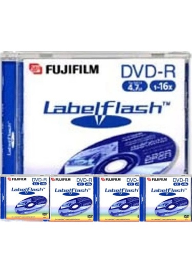 Labelflash Disc Fujifilm Dvd-r Labelflash Plastik Kutulu 25 Adet Fiyatları ve Özellikleri