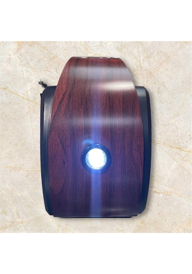 Ultratekno Fp-535 El Fenerli Büyük Boy Nostaljik Radyo Fm Ahşap Şömine Görünümlü Bluetooth Hoparlör
