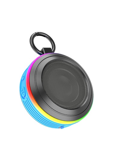 Teltree Ipx7 Su Geçirmez Bluetooth Hoparlör - Fm Radyo, Spor Ve Banyo Kullanıma Uygun, Mavi Renk, 15m Mesafe, Bt 5.2