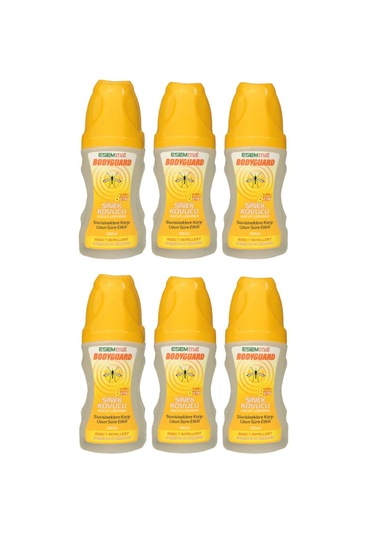 Esemmat Bodyguard Sinek Kovucu Vücut Losyonu 6 x 100 ML