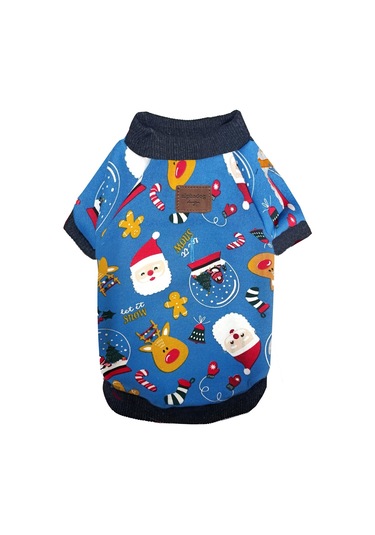 Alphadog Colored Santa Küçük Irk Köpek Sweatshirtü