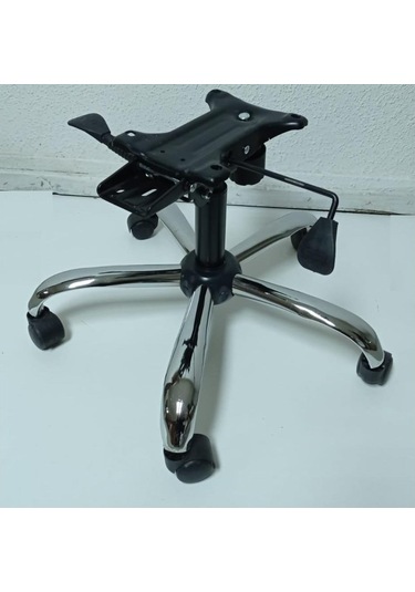 Kamusalmarket Kuyruklu Mekanizma Seti Çift Kollu Krom Yıldız Ayaklı