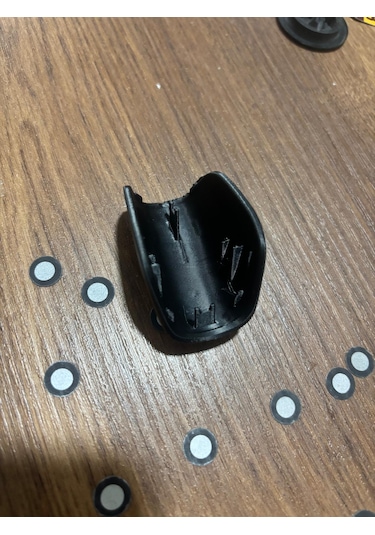 Skoda Kamiq Vites Topuzu Mandalı - 2 Adet - 3d Baskı Gri