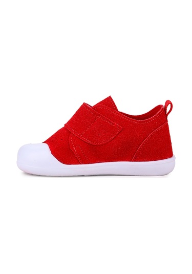 Kiko Kids Rosie Cırtlı Erkek Bebek Günlük Ayakkabı Kırmızı