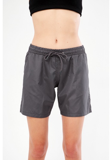 Fantasy Kadın Füme Cepli Hızlı Kuruyan Deniz Şortu Edy6110f Füme