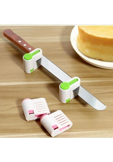 Maiyame Yeşil Fırın Aracı Seti: Eşit Dilimler İçin Ekmek-kek Dilimleyici, Katlama Yardımcısı Ve Bölücü Araç