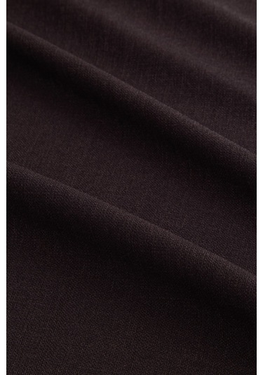 Keten Dokulu Füme Masa Örtüsü Zengin Renk Seçenekli Siyah