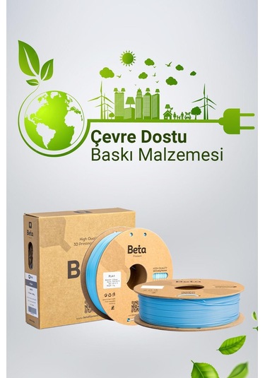 Beta Pla+ Filament Sky Blue