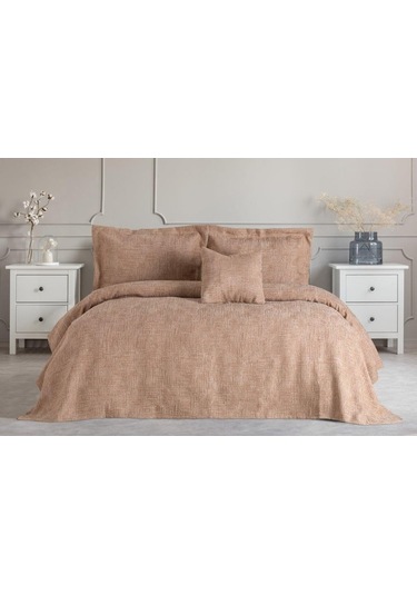 Özdilek Çift Kişilik 4 Parça Yatak Ortusu Dream Bej Bej