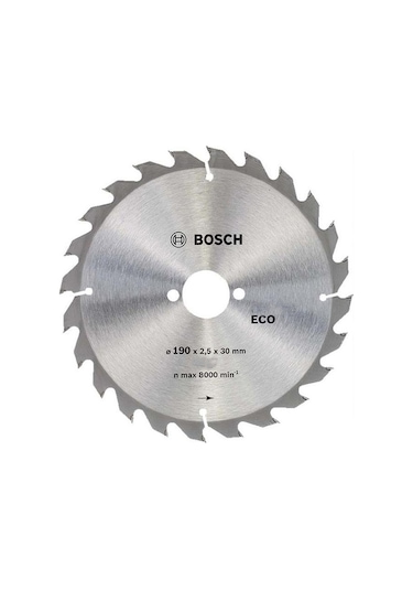 Bosch Sunta Kesici 190x25x30 24 Diş Eko Seri