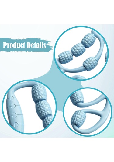 Suntek Bacak Masaj Aleti Hediyesi Derin Doku Masajı Egzersizi Mavi