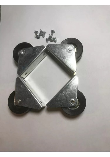 Magviktory Şekil Vermez Mobilya Tekerlekleri, 4 Adet Kanepe İçin 257719788 Siyah