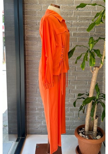 Us244004 Unique Pantolon Oranj