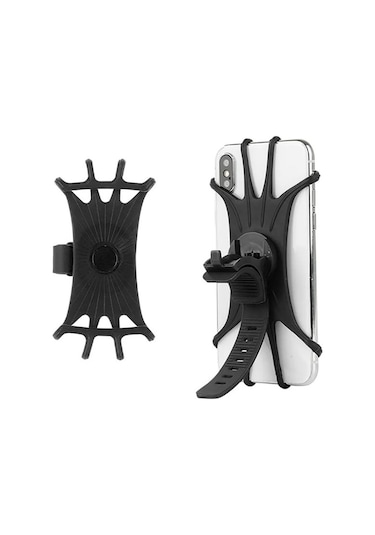 Esnek Silikon Örümcek Bisiklet Telefon Tutucu