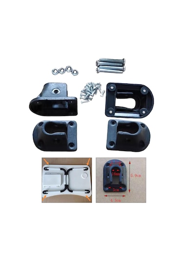 Suntek 4x Katlanır Masa Ayağı Parantez Onarımı Dayanıklı