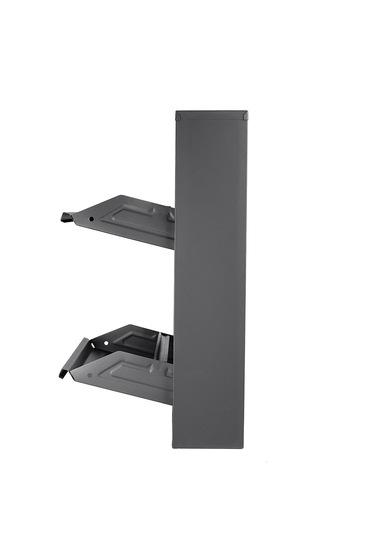 Kaser Metal 2'li Metal Ayakkabılık Antrasit