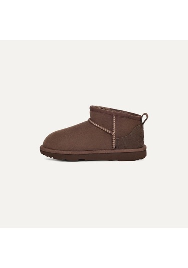 Burnt Cedar Bot Kız Çocuk 1130750k Ugg K Classıc Ultra Mını Burnt Cedar